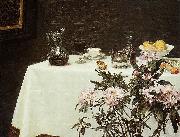 Henri Fantin-Latour Corner of a Table painting